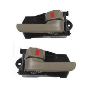 1997 1998 1999 2000 2001 Inside Tan Pair Toyota Camry Handles for Left Drivers Side and Right Passengers Side Brown Interior LH RH Handles 97 98 99 00 01