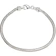 Kera Sterling Silver Snake Bracelet - 8 Inches