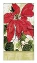 Siena Poinsettia Guest Towels 4637