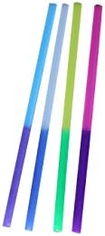 12 Fun Krazy Straws + 4 Mood Straws, Reusable or Disposable Drinking Straws, Childrens Party Supplies, All Ages