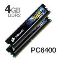 Gaming Mem - 5-5-5-12 800MHZ