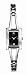 Guess Ladies Watch I80350L1 with Black Diamond Dial, Silver Colour Steel Bracelet and Steel Case