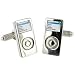 Mens Designer Fashion Cufflinks - Music Centre Ipod Style - For the Music Lover Image