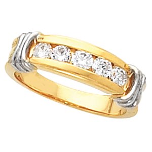 .50CT Ladies Wedding Band