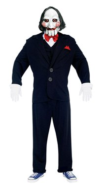 Jigsaw Puppet from SAW Movie Adult Halloween Costume