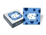 Set of 4 Ceramic Coasters (4x4) NC Polka Dot Coaster Set North Carolina Tar Heels - UNC