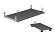 Charcoal Keyboard Shelf and CPU Platform By Bestar Furniture
