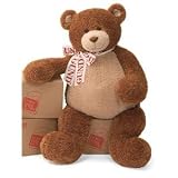 Gund Plush 46 in. Basil Teddy Bear