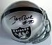 Jerry Rice autographed Football Mini Helmet (Oakland Raiders) Rice Hologram