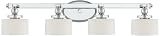 Downtown Collection 33 1/2" Wide Bathroom Wall Light