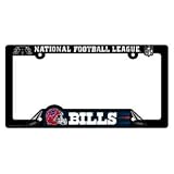Buffalo Bills Black Plastic License Plate Frame