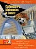 Contemporary Mathematics in Context: A Unified Approach, Course 3, Part B, Student Edition