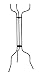 Classic Style Metal Bird Bath Stand