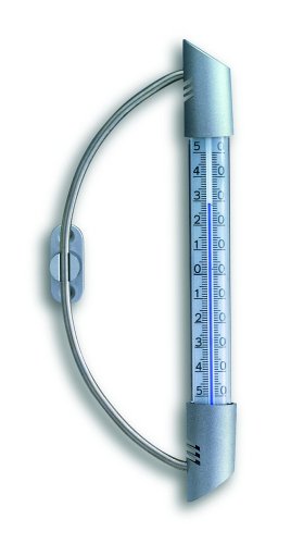 TFA 14.6015 Fensterthermometer Orbis mit Bogen Preisvergleich