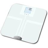 EatSmart Precision GetFit Digital Body Fat Scale w/ 400 lb. Capacity & Auto Recognition Technology (White)