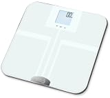 EatSmart Precision GetFit Digital Body Fat Scale w/ 400 lb. Capacity & Auto Recognition Technology (White)
