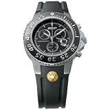 ASP Commander II Chrono, Black Dial, Rubber Band