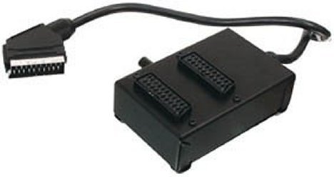 2 Way Scart Splitter Block (Switched)