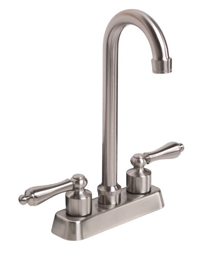 Premier 120166 Wellington Two-Handle Bar Faucet, Brushed Nickel