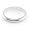 14K White Gold Men's & Women's Wedding Bands 2.5mm Milgrain, 4