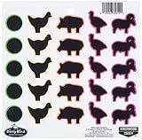 Birchwood Casey Dirty Bird Targets, Animal Pack, 25 Targets/Sheet, 20 Sheets