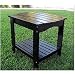 Rectangular Side Table - Black