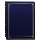 Pioneer APS 3-Ring Bi-Directional Le Memo Album, Navy Blue