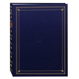 Pioneer APS 3-Ring Bi-Directional Le Memo Album, Navy Blue
