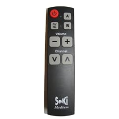 Seki Medium lernf�hige Universal-Fernbedienung schwarz