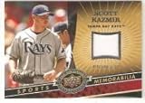 2009 Upper Deck 20th Anniversary Memorabilia #SK Scott Kazmir - Tampa Bay Rays (Piece of Authentic Jersey) (Baseball Cards)