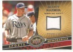 2009 Upper Deck 20th Anniversary Memorabilia #SK Scott Kazmir - Tampa Bay Rays (Piece of Authentic Jersey) (Baseball Cards)