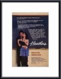 Heathers, Art Poster with Metal Frame, poster size: 11