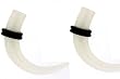 Glow in the Dark UV Talon Expanders - White - 6G