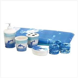 Deep Blue Dolphin Soap Dish
