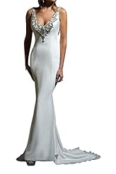 Scoop Neck Natural   Waistline Sheath Spaghetti Strap Backless Open-Back Chiffon Wedding Dress 
