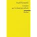 Leiden an Unbestimmtheit: Eine Reaktualisierung der Hegelschen Rechtsphilosophie