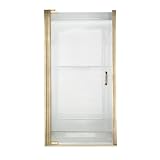 American Standard AM0302D.400.094 Euro Frameless Hinge Shower