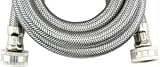 Loyal 95402 loyal 95402 Braided Stainless Steel Washing Machine Connector [6-ft Id]