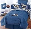 NFL St. Louis Rams Football - Denim Bedding Comforter - Full Bed