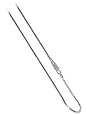 SN030DC Italian Sterling Silver Shiny 8 Sided 1MM Snake Chain 14" 16" 18" 20" 22" 24" 30" Necklace
