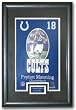 Indianapolis Colts Peyton Manning Framed Gallery Collection Collectible - Football Sports Merchandise