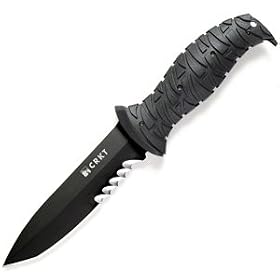 Columbia River Knife and Tool's 2125KV Ultima 5-Inch Razor Edge Fixed Blade Knife by Columbia River Knife and Tool (CRKT)