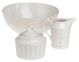 Mikasa Cheers Contemporary China 5-Piece Dinnerware Serving Set