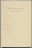 Once and For All