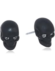 Vince Camuto Tour of Duty Items Black Skull Earrings