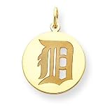 14k Diamond & Citrine BirthStone Pendant