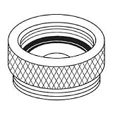 Brass Craft Service Parts Sf0006 Nickel Aerator Faucet Adapter (Pack of 5)