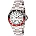 INVICTA SAPPHIRE AUTOMATIC DIVER WHITE DIAL BLACK/RED BEZEL 17044