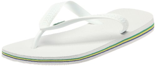 Havaianas Unisex Adult Hav Brasil White Sandal 4000032.0001.434 9/10 UK