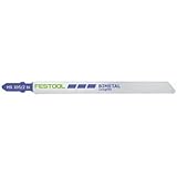 Festool 486559 HS 105/2 bi Metal-Cutting Jigsaw Blade, 4 1/8 Inch, 13 TPI, 5-Pack
